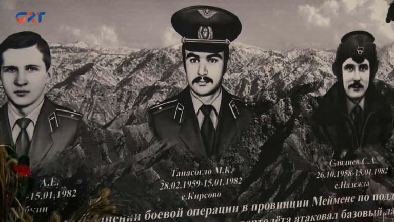 Başküüyüdä andılar Afgan cengindä geçinmiş Mihail Tanasogloyu Başküüyüdä andılar Afgan cengindä geçinmiş Mihail Tanasogloyu