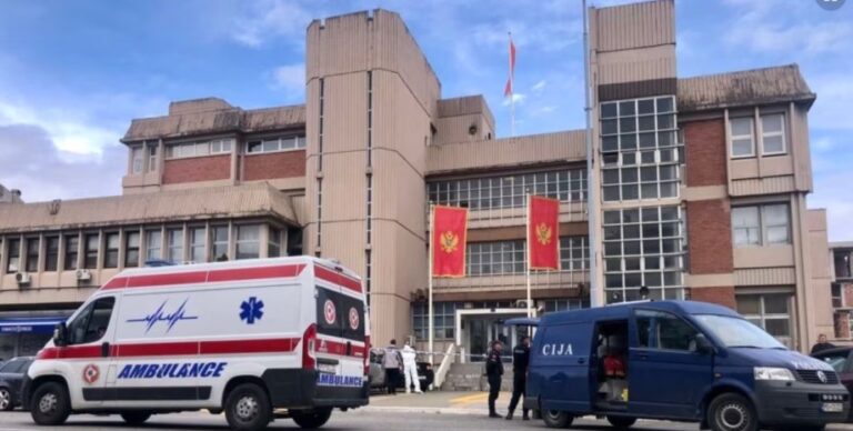 В Черногории у здания суда произошел взрыв. Один человек погиб