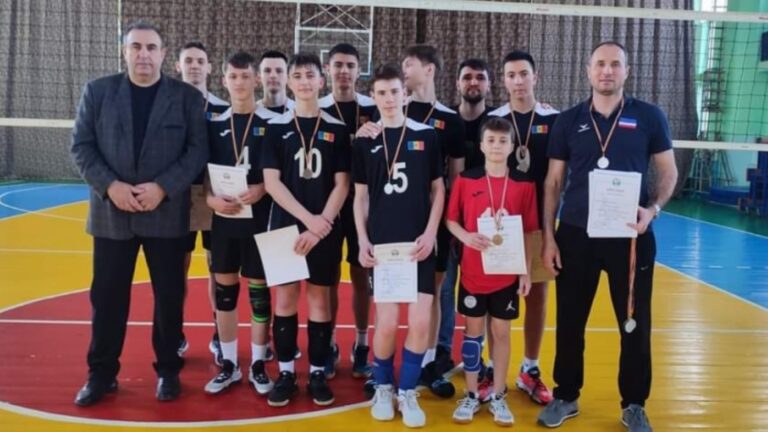 Волейболисты из Вулканешт заняли второе место на Чемпионате Молдовы