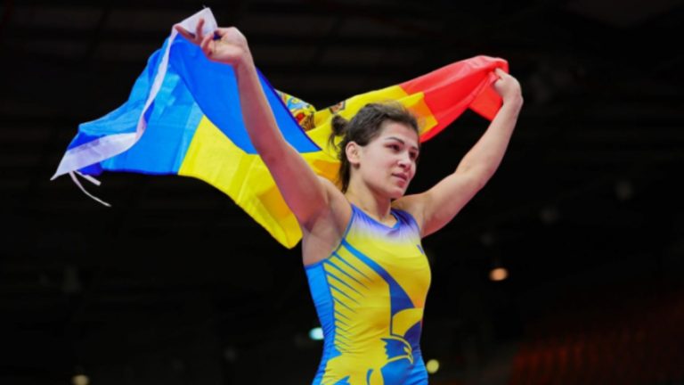 Молдавская спортсменка Анастасия Никита стала трехкратной чемпионкой Европы по борьбе