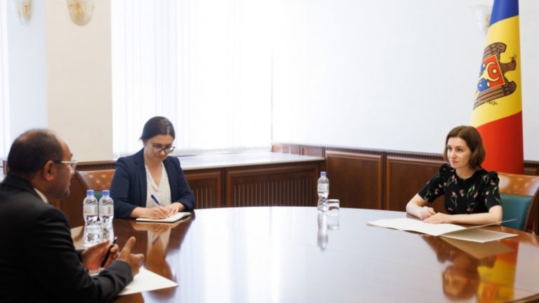Майя Санду впервые встретилась с послом ОАЭ. Что они обсудили