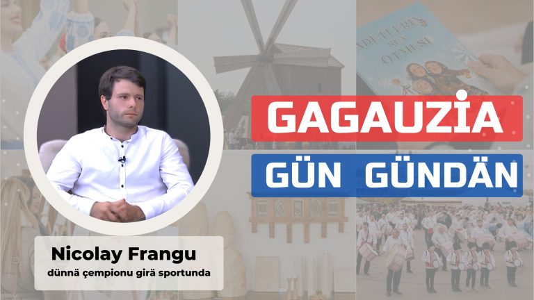 Sportçu Nikolay Frangu ikincilää dünnä çempionu girä kaldırmasında oldu Sportçu Nikolay Frangu ikincilää dünnä çempionu girä kaldırmasında oldu