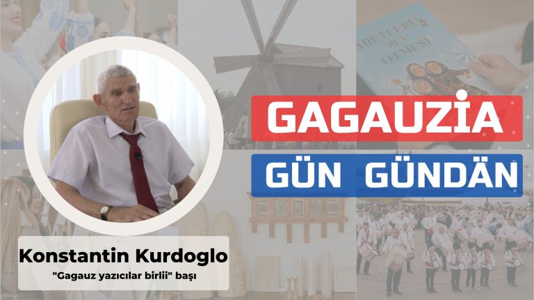 Konstantin Kurdoglo «Gagauz yazıcılar birliin» oturuşu için Konstantin Kurdoglo «Gagauz yazıcılar birliin» oturuşu için