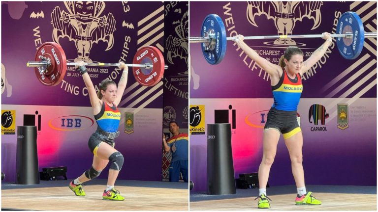 Молдавская спортсменка завоевала серебро на Чемпионате Европы по тяжелой атлетике Молдавская спортсменка завоевала серебро на Чемпионате Европы по тяжелой атлетике