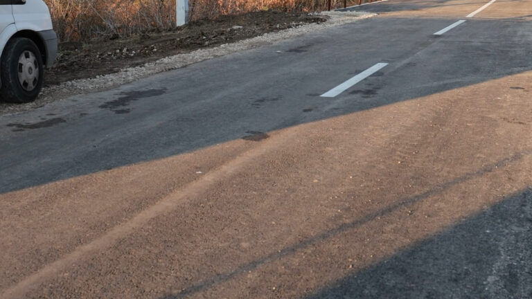 /Видео/ В Бешгиозе реконструировали участок дороги по ул.Ленина   