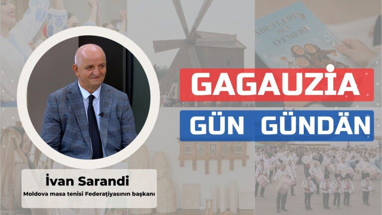 Gagauziya Gün Gündän | İvan Sarandi, Moldova masa tenisi Federaţiyasının başkanı Gagauziya Gün Gündän | İvan Sarandi, Moldova masa tenisi Federaţiyasının başkanı