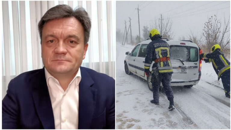 Речан поблагодарил всех, кто участвовал в ликвидации последствий снегопада