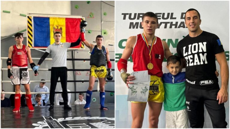 Комратчанин Андрей Аврамов стал пятикратным чемпионом Молдовы по тайскому боксу