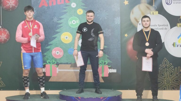 /Видео/ Тяжелоатлеты из Гагаузии заняли призовые места на чемпионате Молдовы