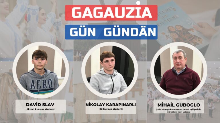 Gagauziya gün gündän | Çadır-Lunga zanaat uçilişesindä gençlär için angı koşullar var