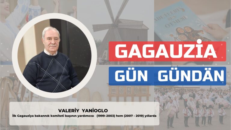 Gagauziya Gün Gündän | VALERİY YANİOGLO Gagauziya bakannık komiteti Başının ilk yardımcısı