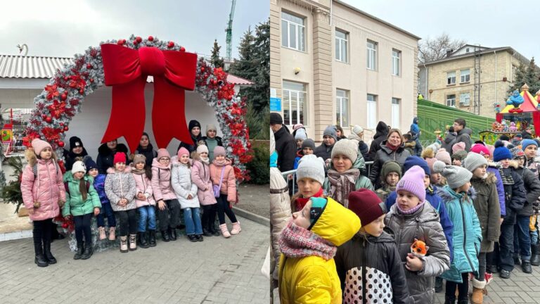 /Видео/ Рождественский городок башкана посетили ребята из Копчака, Авдармы, Чок-Майдана и Конгазчика