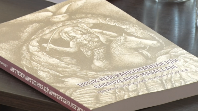/Видео/ Вышла в свет книга писательницы Марии Дурбайло «Героико-эпические сказки гагаузов»
