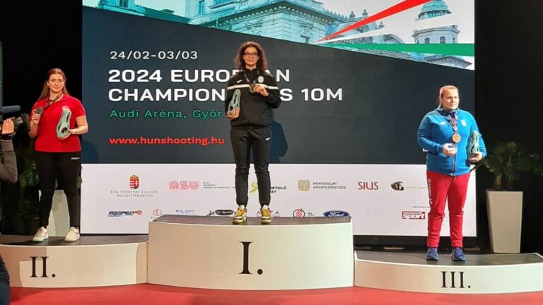 Молдавская спортсменка заняла первое место на Чемипонате Европе по стрельбе 
