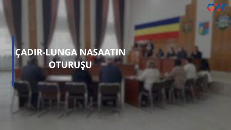 ÇADIR-LUNGA NASAATIN OTURUŞU ÇADIR-LUNGA NASAATIN OTURUŞU