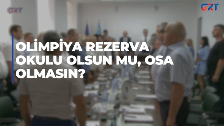 OLİMPİYA REZERVA OKULU OLSUN MU, OSA OLMASIN? OLİMPİYA REZERVA OKULU OLSUN MU, OSA OLMASIN?