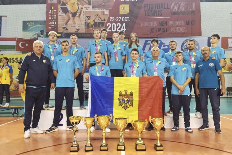 НАЦИОНАЛЬНАЯ СБОРНАЯ ПО ФУТБОЛ-ТЕННИСУ ЗАВОЕВАЛА ШЕСТЬ МЕДАЛЕЙ НА ЧЕМПИОНАТЕ МИРА
