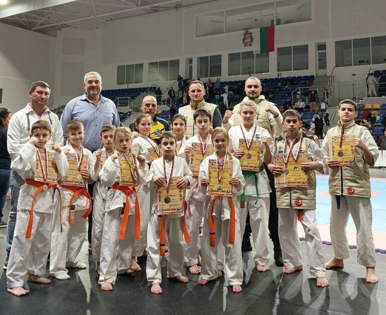СПОРТСМЕНЫ ШКОЛЫ ИМ. САВВЫ КИОРОГЛО ВЕРНУЛИСЬ С ПОБЕДАМИ С ЧЕМПИОНАТА ПО ШИНКИОКУШИНКАЙ КАРАТЭ В БОЛГАРИИ