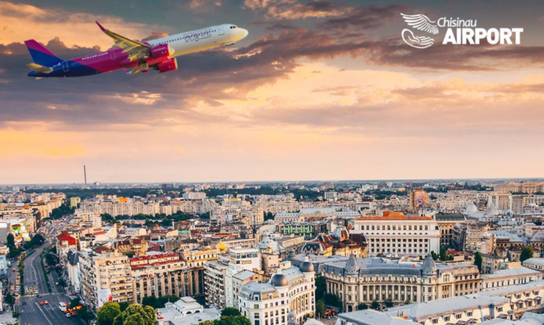WIZZ AIR ЗАПУСКАЕТ ЕЖЕДНЕВНЫЕ РЕЙСЫ МЕЖДУ КИШИНЕВОМ И БУХАРЕСТОМ